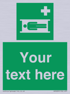 Custom Stretcher Sign